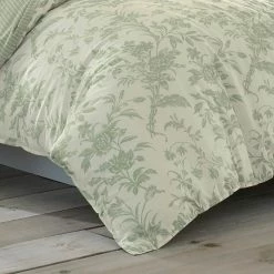 Best deal ❤️ Deals 🥰 Natalie 5-Piece Green Cotton King Bonus Duvet Set by Laura Ashley ✔️ 🛒 -Becky Cameron Shop laura ashley bedding sets ushsfx1191140 1f 1000