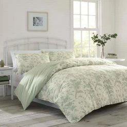 Best deal ❤️ Deals 🥰 Natalie 5-Piece Green Cotton King Bonus Duvet Set by Laura Ashley ✔️ 🛒 -Becky Cameron Shop laura ashley bedding sets ushsfx1191140 31 1000