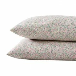 New 🤩 Best Sale ✔️ Loveston 2-Piece Pink Cotton Standard Pillowcases by Laura Ashley ❤️ ✔️