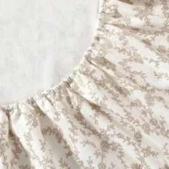 Hot Sale 🌟 Hot Sale 😉 Victoria 4-Piece Beige Floral Flannel Queen Sheet Set by Laura Ashley 🔔 🌟 -Becky Cameron Shop laura ashley sheet sets 172290 1f 1000