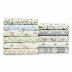 Best Pirce ❤️ Promo ⌛ Bristol Paisley 4-Piece Pink Floral Cotton King Sheet Set by Laura Ashley 🌟 ⭐ -Becky Cameron Shop laura ashley sheet sets 220485 4f 1000