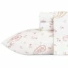 Best Pirce ❤️ Promo ⌛ Bristol Paisley 4-Piece Pink Floral Cotton King Sheet Set by Laura Ashley 🌟 ⭐