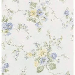 Brand new 😀 Coupon 🥰 Le Fleur 4-Piece Light Pastel Blue Floral Flannel Queen Sheet Set by Laura Ashley 😍 ✨ -Becky Cameron Shop laura ashley sheet sets ushsa01065723 a0 1000