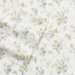 Brand new 😀 Coupon 🥰 Le Fleur 4-Piece Light Pastel Blue Floral Flannel Queen Sheet Set by Laura Ashley 😍 ✨ -Becky Cameron Shop laura ashley sheet sets ushsa01065723 c3 1000