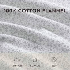 Best Pirce ๐ Brand new โ๏ธ Chelsie Vine 4-Piece Gray Cotton Flannel Queen Sheet Set by Laura Ashley ๐ ๐งจ 9 Best Pirce ๐ Brand new โ๏ธ Chelsie Vine 4-Piece Gray Cotton Flannel Queen Sheet Set by Laura Ashley ๐ ๐งจ -Becky Cameron Shop laura ashley sheet sets ushsa01220943 1f 1000