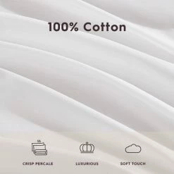 Best Pirce 😀 Hot Sale 🔔 LA Solid 4-Piece White Cotton Queen Sheet Set by Laura Ashley 😀 🧨 -Becky Cameron Shop laura ashley sheet sets ushsa01235161 1f 1000