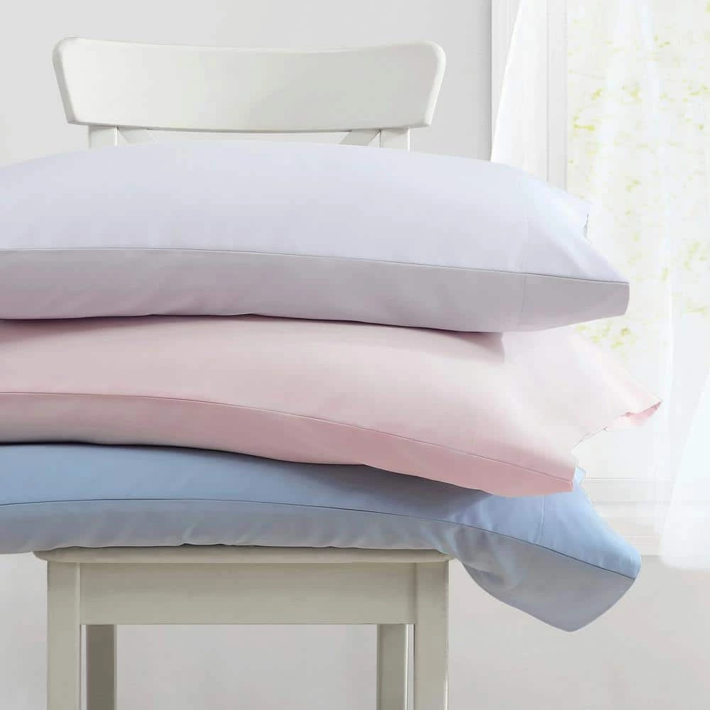 Buy ๐ Deals ๐ LA Solid 4-Piece Pink Cotton Blend King Sheet Set by Laura Ashley ๐ ๐ 7 Buy ๐ Deals ๐ LA Solid 4-Piece Pink Cotton Blend King Sheet Set by Laura Ashley ๐ ๐ - Image 7