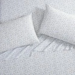 Deals ✨ Best Pirce 🔥 Bramble Vine 4-Piece Green Cotton Queen Sheet Set by Laura Ashley 😀 🔥 -Becky Cameron Shop laura ashley sheet sets ushsa01235899 fa 1000