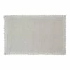 Best reviews of 😉 Top 10 💯 Reversible Crochet Beaded 17 in. x 24 in. Bath Rug, Light Gray by Laura Ashley 🔥 🔥