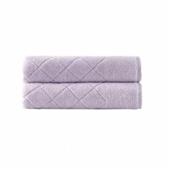 Best deal 💯 Cheapest ✨ Gracious 2-Pieces Lilac Turkish Cotton Bath Towels by Enchante Home 🥰 🎁