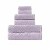 Buy 😍 Budget 😍 Gracious 6-Pieces Lilac Turkish Cotton Towel Set by Enchante Home 🔔 💯
