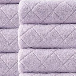 Hot Sale 👍 Hot Sale 🌟 Gracious 8-Pieces Lilac Turkish Cotton Wash Towels by Enchante Home ⭐ 🔥 -Becky Cameron Shop lilac enchante home bath towels graciolilac8w 4f 1000