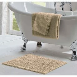 Best Pirce ๐ Cheap ๐ Butter Chenille 27 in. x 45 in. Bath Mat in Linen by Laura Ashley โญ โค๏ธ 11 Best Pirce ๐ Cheap ๐ Butter Chenille 27 in. x 45 in. Bath Mat in Linen by Laura Ashley โญ โค๏ธ -Becky Cameron Shop linen laura ashley bathroom rugs bath mats laymb006499 31 1000