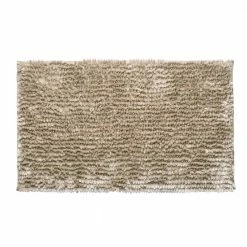 Best Pirce 👍 Cheap 🎉 Butter Chenille 27 in. x 45 in. Bath Mat in Linen by Laura Ashley ⭐ ❤️