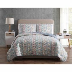 Best Pirce ✔️ Cheapest 🎉 Mhf Home Colleen Twin Floral Quilt Set by Morgan Home 🤩 ✔️
