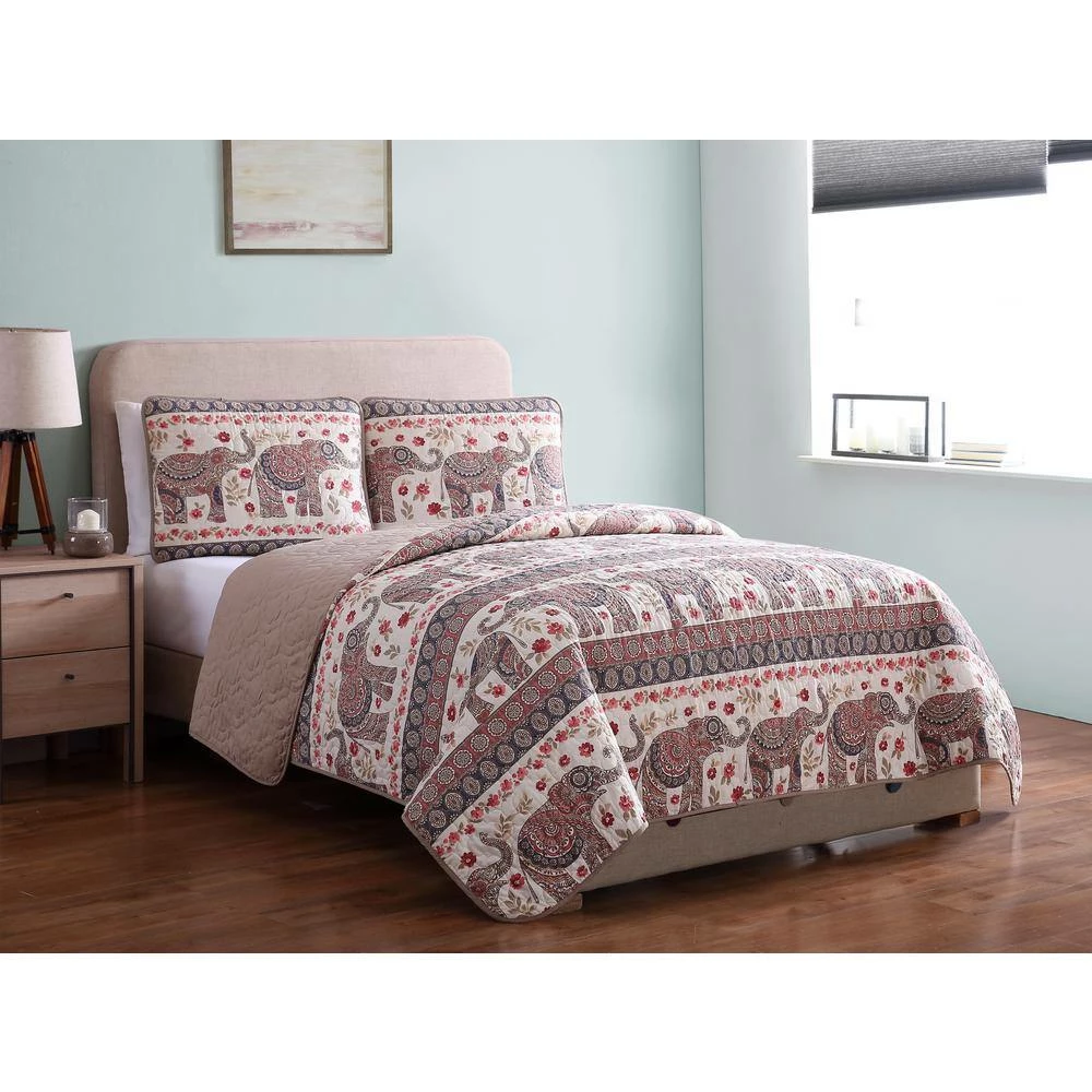Coupon ๐ฏ Best reviews of โ Mhf Home Elephant Twin Print Quilt Set by Morgan Home ๐ ๐ 2 Coupon ๐ฏ Best reviews of โ Mhf Home Elephant Twin Print Quilt Set by Morgan Home ๐ ๐ - Image 2