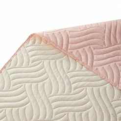Buy 🧨 Cheap 🥰 Allison Reversible 3-Piece Blush/Cream Full/Queen Quilt Set by Morgan Home 🤩 ⌛ -Becky Cameron Shop morgan home bedding sets m591549 44 1000