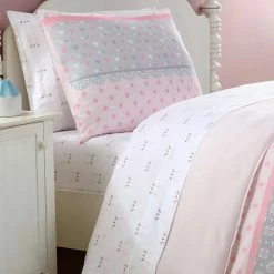 Best Sale ❤️ Cheap ⌛ Kute Kids Florals and Stripes 5-Piece Twin Bedding Set by Morgan Home ✨ ⌛ 10 Best Sale ❤️ Cheap ⌛ Kute Kids Florals and Stripes 5-Piece Twin Bedding Set by Morgan Home ✨ ⌛ -Becky Cameron Shop morgan home kids bedding sets m671067 1f 1000