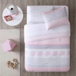 Best Sale ❤️ Cheap ⌛ Kute Kids Florals and Stripes 5-Piece Twin Bedding Set by Morgan Home ✨ ⌛ 9 Best Sale ❤️ Cheap ⌛ Kute Kids Florals and Stripes 5-Piece Twin Bedding Set by Morgan Home ✨ ⌛ -Becky Cameron Shop morgan home kids bedding sets m671067 4f 1000