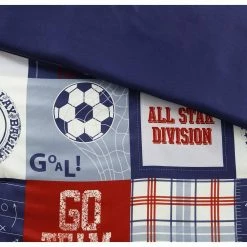 Outlet 🎉 Wholesale 🧨 Kute Kids Sports Dreams 7-Piece Full Bedding Set by Morgan Home 🤩 ⭐ -Becky Cameron Shop morgan home kids bedding sets m671104 76 1000