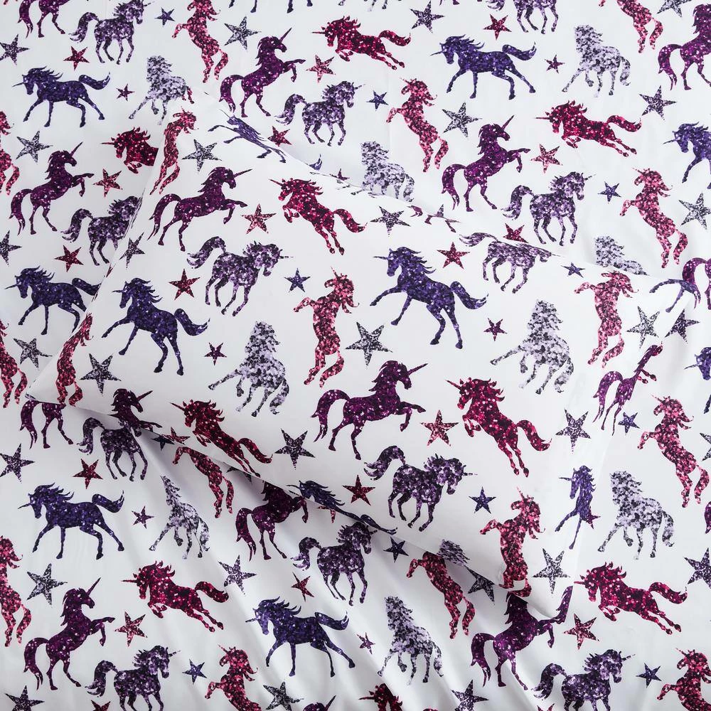 Cheap ๐ Best reviews of ๐ฏ Kute Kids Pink Unicorn Sparkle 7-Piece Full Bedding Set by Morgan Home ๐คฉ ๐ 5 Cheap ๐ Best reviews of ๐ฏ Kute Kids Pink Unicorn Sparkle 7-Piece Full Bedding Set by Morgan Home ๐คฉ ๐ - Image 5