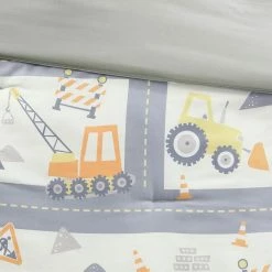 Coupon ✔️ Deals 🛒 Kute Kids Construction Trucks 5-Piece Twin Bedding Set by Morgan Home 😀 ❤️ -Becky Cameron Shop morgan home kids bedding sets m671180 76 1000