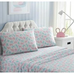 Brand new 👍 Wholesale 💯 Kute Kids Kitty Time Pink Toddler Sheet Set by Morgan Home 👏 ⭐
