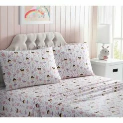 Wholesale ⭐ Promo 🤩 Kute Kids Ballerina Pink Toddler Sheet Set by Morgan Home ⌛ 🎉