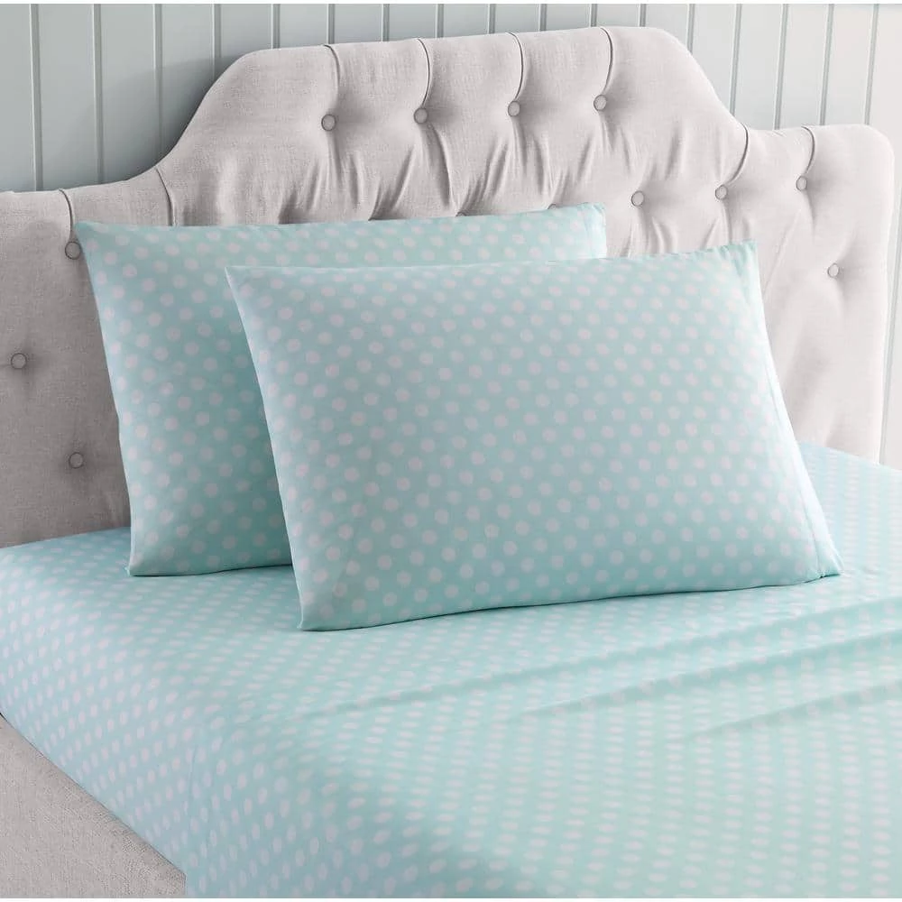 Wholesale ✔️ Best deal ⭐ Kute Kids Toddler Minnie Aqua Sheet Set by Morgan Home ⌛ ✔️ 2 Wholesale ✔️ Best deal ⭐ Kute Kids Toddler Minnie Aqua Sheet Set by Morgan Home ⌛ ✔️ - Image 2