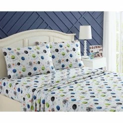 Coupon 🧨 Coupon 🔥 Kute Kids Busy Galaxy Green Toddler Sheet Set by Morgan Home 🔥 ✨