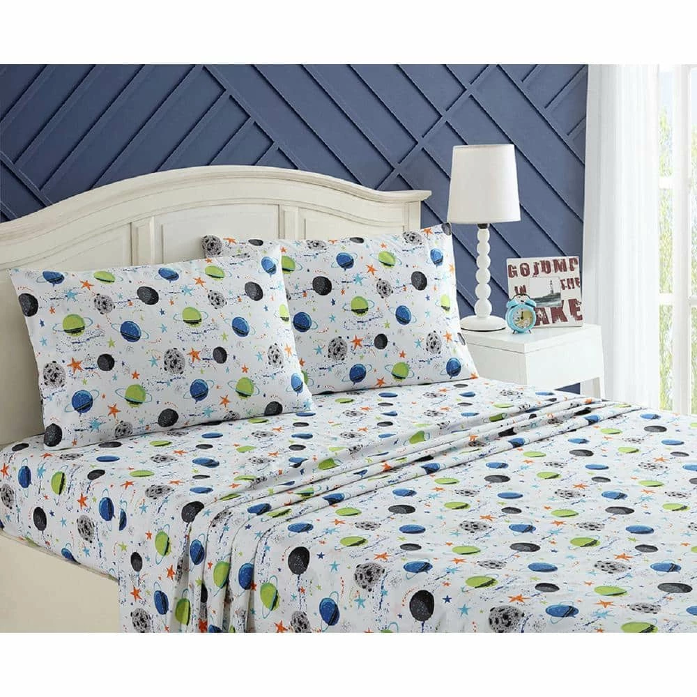Coupon ๐งจ Coupon ๐ฅ Kute Kids Busy Galaxy Green Toddler Sheet Set by Morgan Home ๐ฅ โจ 1 Coupon ๐งจ Coupon ๐ฅ Kute Kids Busy Galaxy Green Toddler Sheet Set by Morgan Home ๐ฅ โจ
