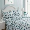 Best Sale 👍 Outlet 😀 Kute Kids Glitter Unicorn Aqua Queen Sheet Set by Morgan Home 🎉 ✨