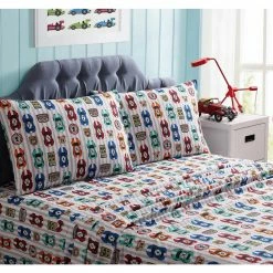 Budget โ๏ธ Best reviews of ๐คฉ Kute Kids Toddler Big Race Sheet Set by Morgan Home ๐ ๐คฉ