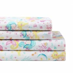 Discount ✔️ Brand new 👍 Kute Kids Toddler Pretty Mermaid Sheet Set by Morgan Home ✔️ 🎁 -Becky Cameron Shop morgan home toddler bedding sets m645655 4f 1000