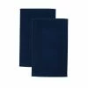 Cheap 🥰 Brand new 🎁 Gracious 2-Pieces Navy Turkish Cotton Bath Mats by Enchante Home ⌛ 🛒
