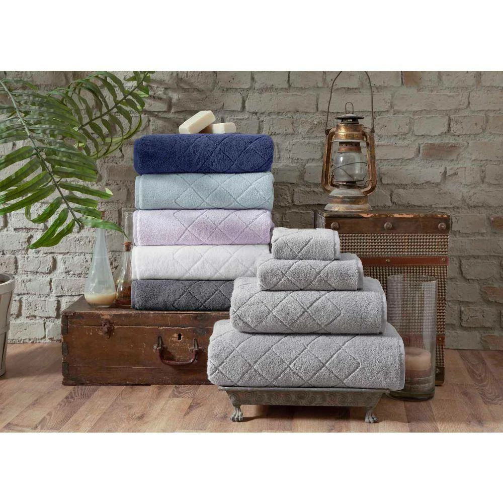 Flash Sale ๐ Best Pirce ๐งจ Gracious 8-Pieces Navy Turkish Cotton Wash Towels by Enchante Home โ๏ธ ๐ 2 Flash Sale ๐ Best Pirce ๐งจ Gracious 8-Pieces Navy Turkish Cotton Wash Towels by Enchante Home โ๏ธ ๐ - Image 2