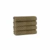 Promo 💯 Discount ✔️ Glossy 4 pcs Olive Turkish Cotton Hand Towels by Enchante Home 😍 🔥