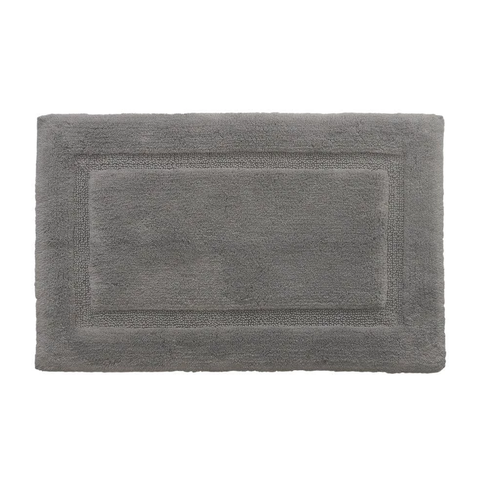 Best Sale โ Hot Sale ๐ Solid Bordered Ringspun Cotton Pale Gray 17 in. x 24 in. Bath Accent Rug by Laura Ashley ๐งจ โค๏ธ 1 Best Sale โ Hot Sale ๐ Solid Bordered Ringspun Cotton Pale Gray 17 in. x 24 in. Bath Accent Rug by Laura Ashley ๐งจ โค๏ธ