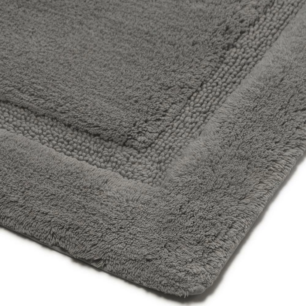 Best Sale โ Hot Sale ๐ Solid Bordered Ringspun Cotton Pale Gray 17 in. x 24 in. Bath Accent Rug by Laura Ashley ๐งจ โค๏ธ 3 Best Sale โ Hot Sale ๐ Solid Bordered Ringspun Cotton Pale Gray 17 in. x 24 in. Bath Accent Rug by Laura Ashley ๐งจ โค๏ธ - Image 3