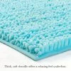 Budget ⭐ Promo 👏 Butter Chenille Blue Polyester Rectangle 2- Piece Bath Mat Set by Laura Ashley 🥰 ✔️