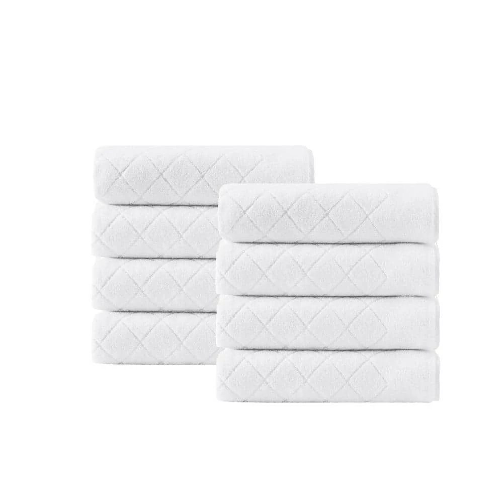 Flash Sale โญ Wholesale โ๏ธ Gracious 8-Pieces White Turkish Cotton Hand Towels by Enchante Home โ ๐ 1 Flash Sale โญ Wholesale โ๏ธ Gracious 8-Pieces White Turkish Cotton Hand Towels by Enchante Home โ ๐