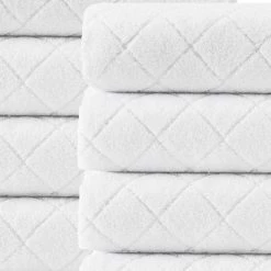 Brand new 🎁 Promo 😍 Gracious 8-Pieces White Turkish Cotton Wash Towels by Enchante Home ⭐ 😉 -Becky Cameron Shop white enchante home bath towels graciowht8w 4f 1000