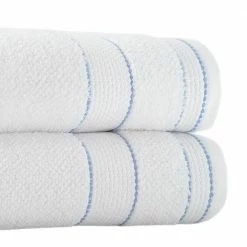 Wholesale ๐ Outlet ๐ฏ Monroe 2-Pieces White Turkish Cotton Bath Sheets by Enchante Home ๐ โ๏ธ 5 Wholesale ๐ Outlet ๐ฏ Monroe 2-Pieces White Turkish Cotton Bath Sheets by Enchante Home ๐ โ๏ธ -Becky Cameron Shop white enchante home bath towels monrewht2bs 4f 1000