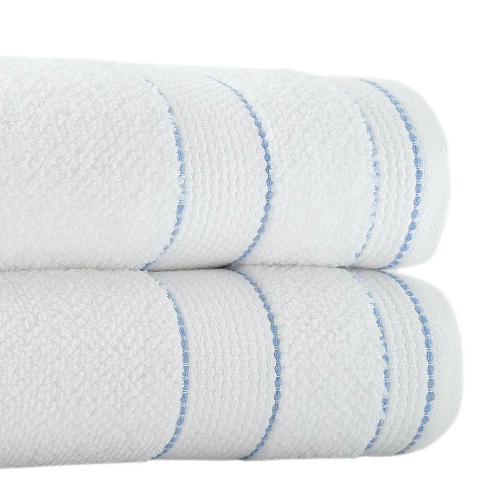 Wholesale ๐ Outlet ๐ฏ Monroe 2-Pieces White Turkish Cotton Bath Sheets by Enchante Home ๐ โ๏ธ 3 Wholesale ๐ Outlet ๐ฏ Monroe 2-Pieces White Turkish Cotton Bath Sheets by Enchante Home ๐ โ๏ธ - Image 3